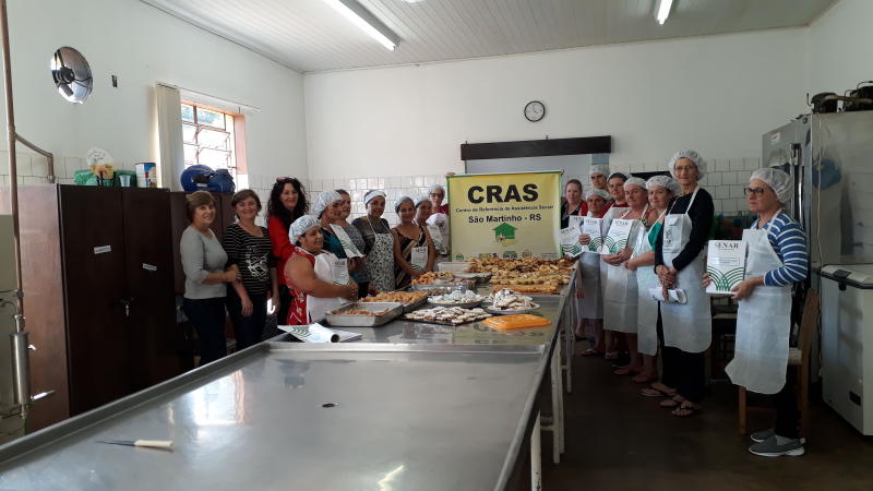 CRAS  REALIZA CURSO EM PARCERIA COM O SENAR